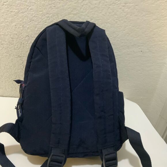 Vera Bradley Compact Backpack NAVY BLUE Essential Mini Purse Microfiber - Picture 4 of 8